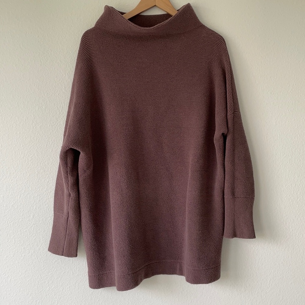 Free People Slouchy Ottoman Tunic Sweater